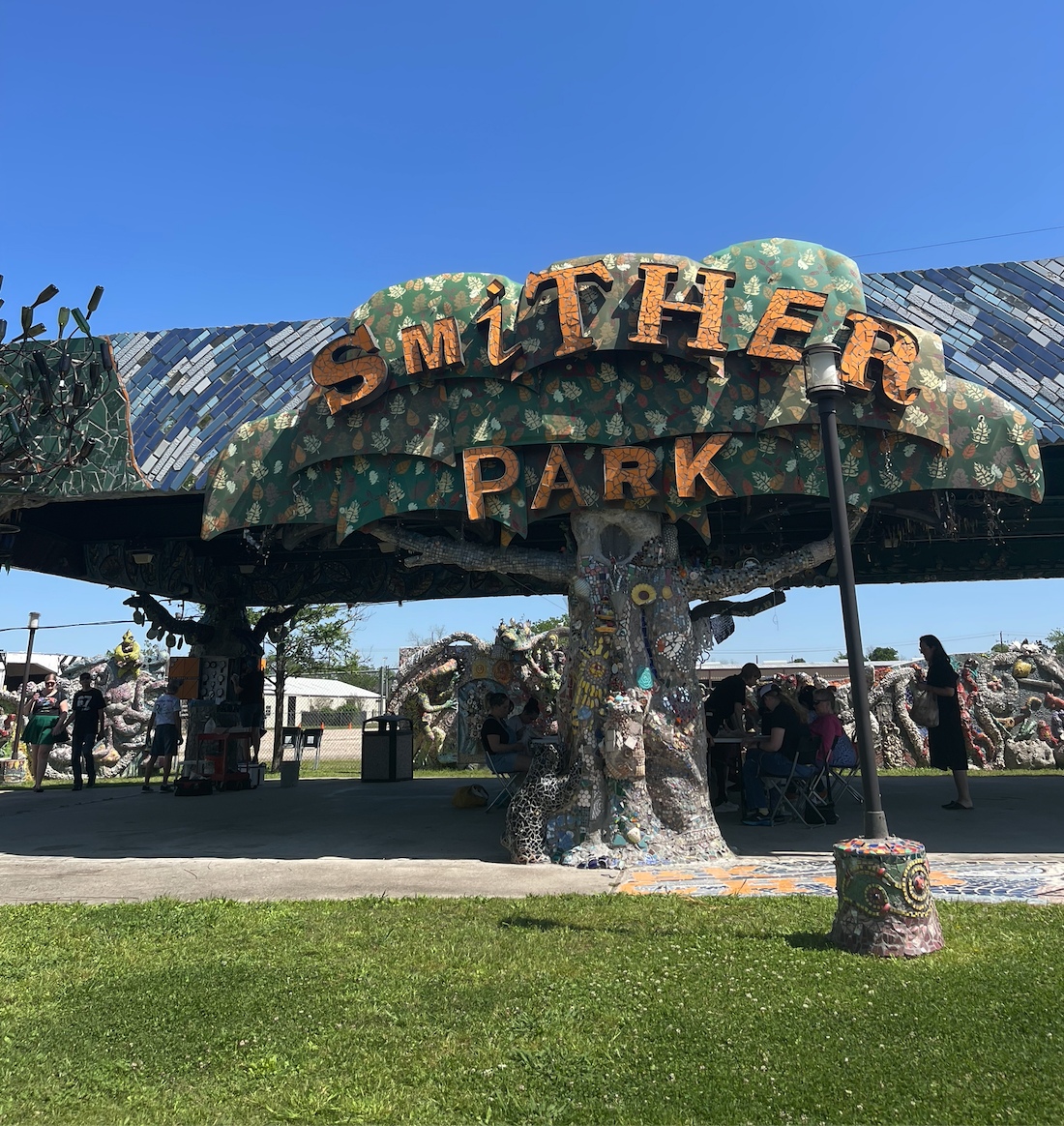 Smither Park pavilion