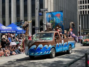 cars in Houston's Art Car Parade