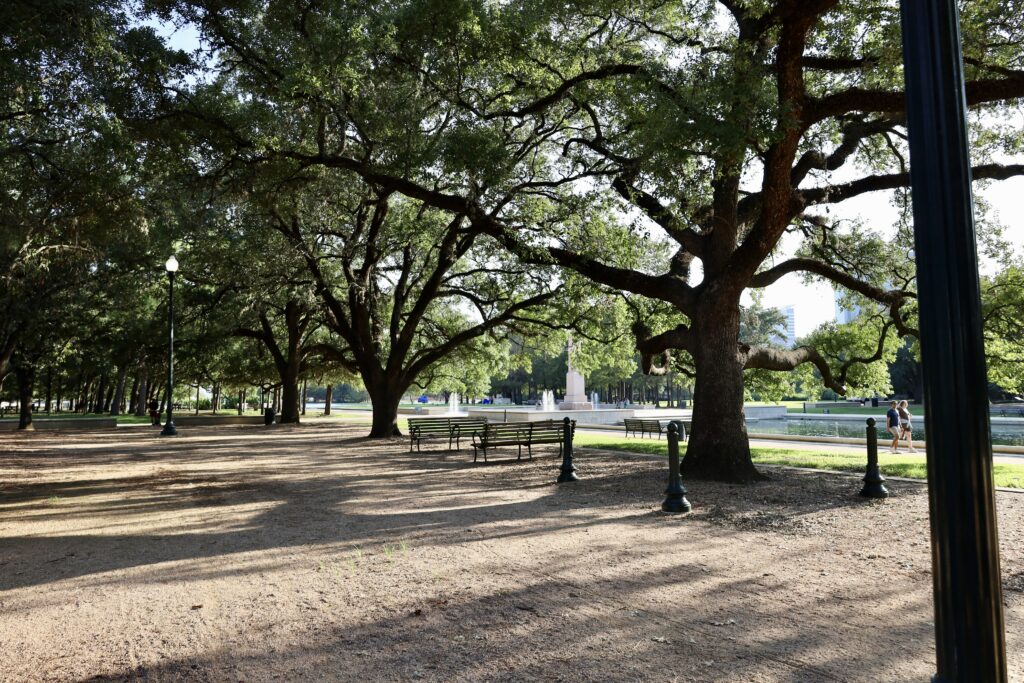 Hermann Park in Houston's Museum District