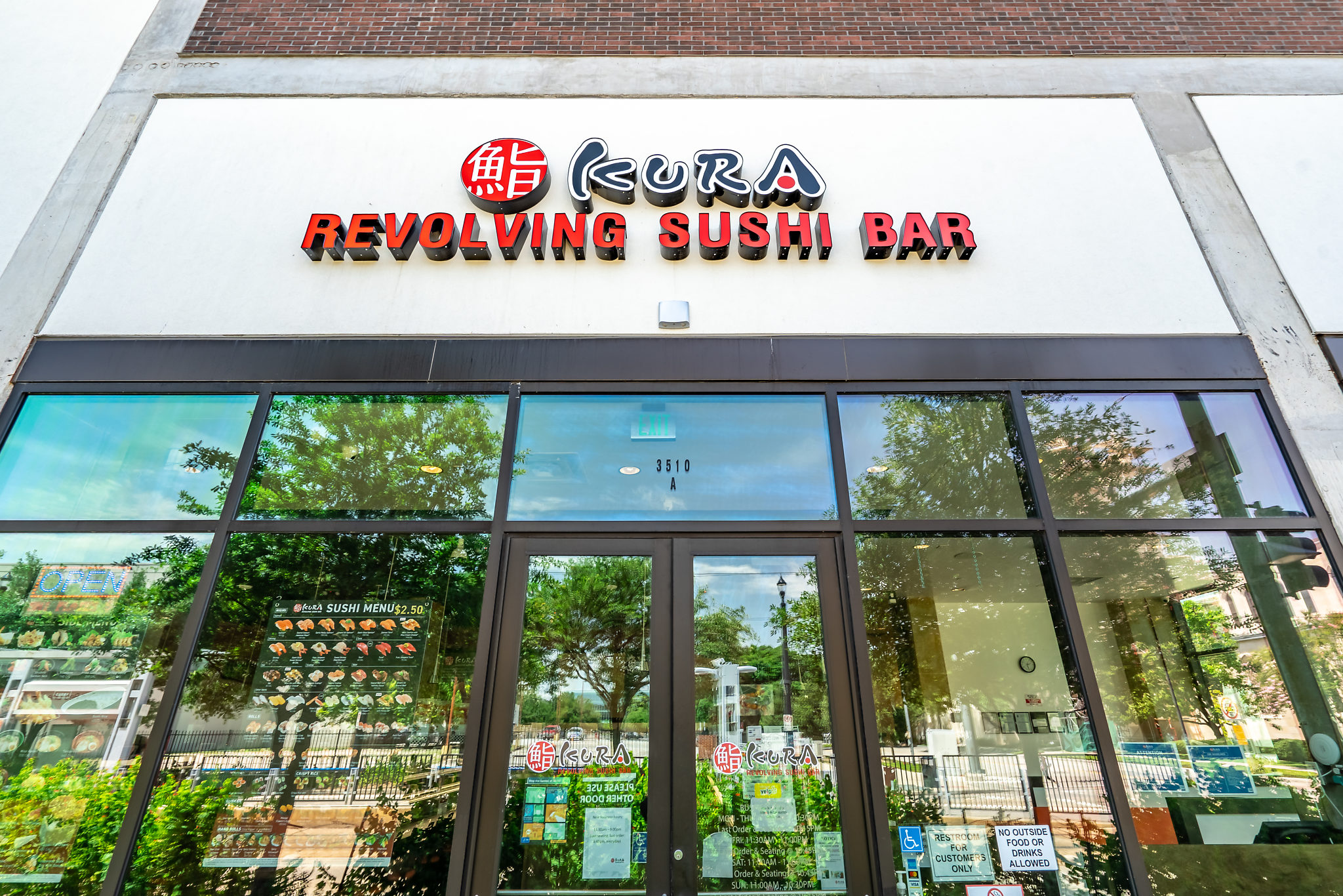 Kura Revolving Sushi Bar is one of the many restaurants located at Mid Main Lofts