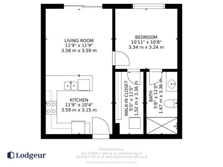 Virtual Tour and Floor Plans of Lodgeur Midtown