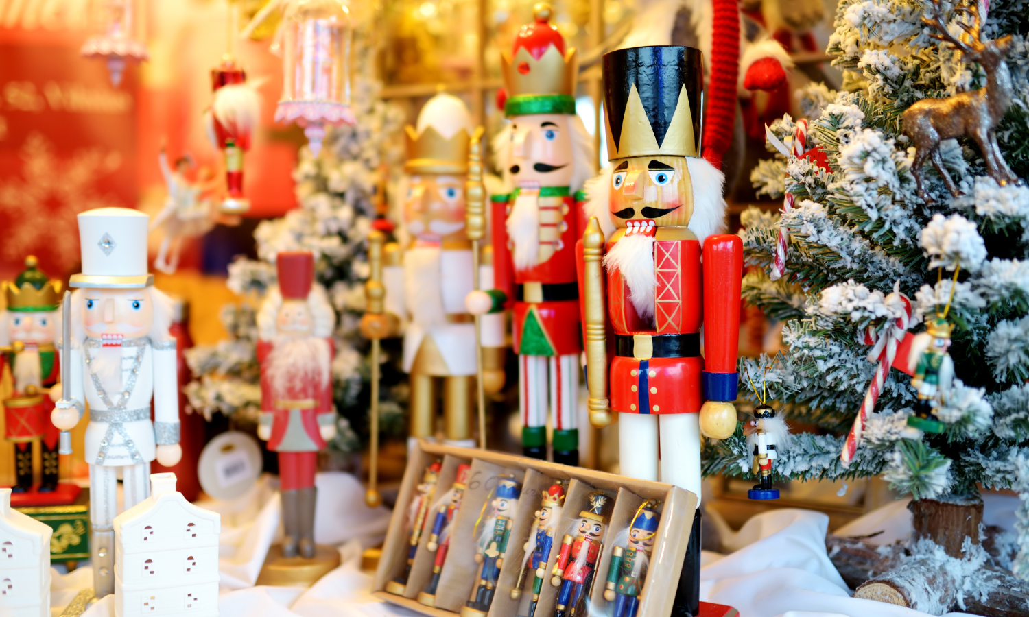 Nutcrackers on display