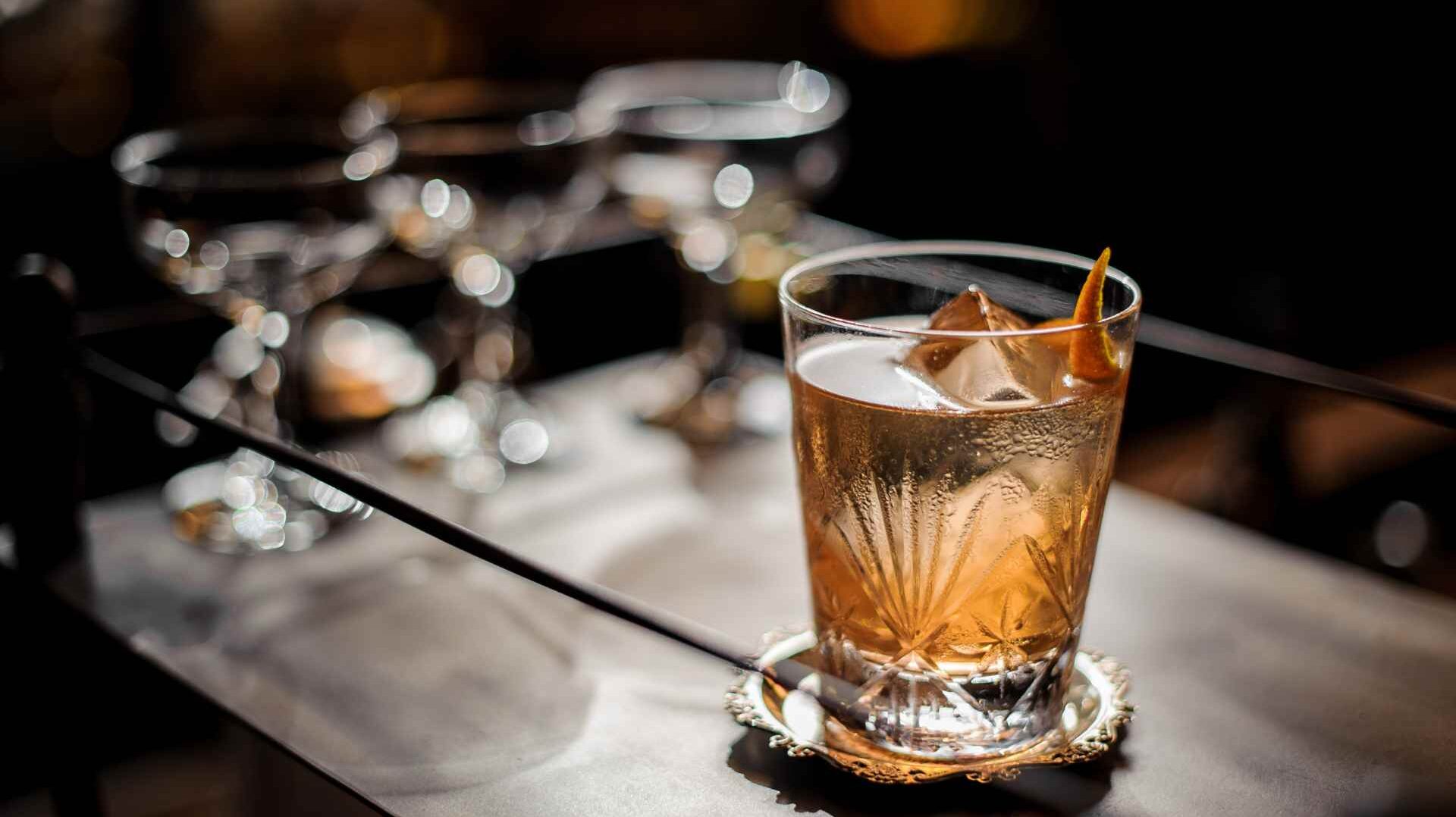 cocktail at Leon's