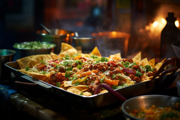 nachos at Houston Rodeo