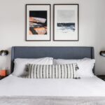 Lodgeur fully furnished bedroom with king-sized bed