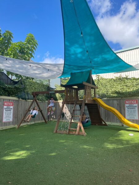 Play area at D'Alba