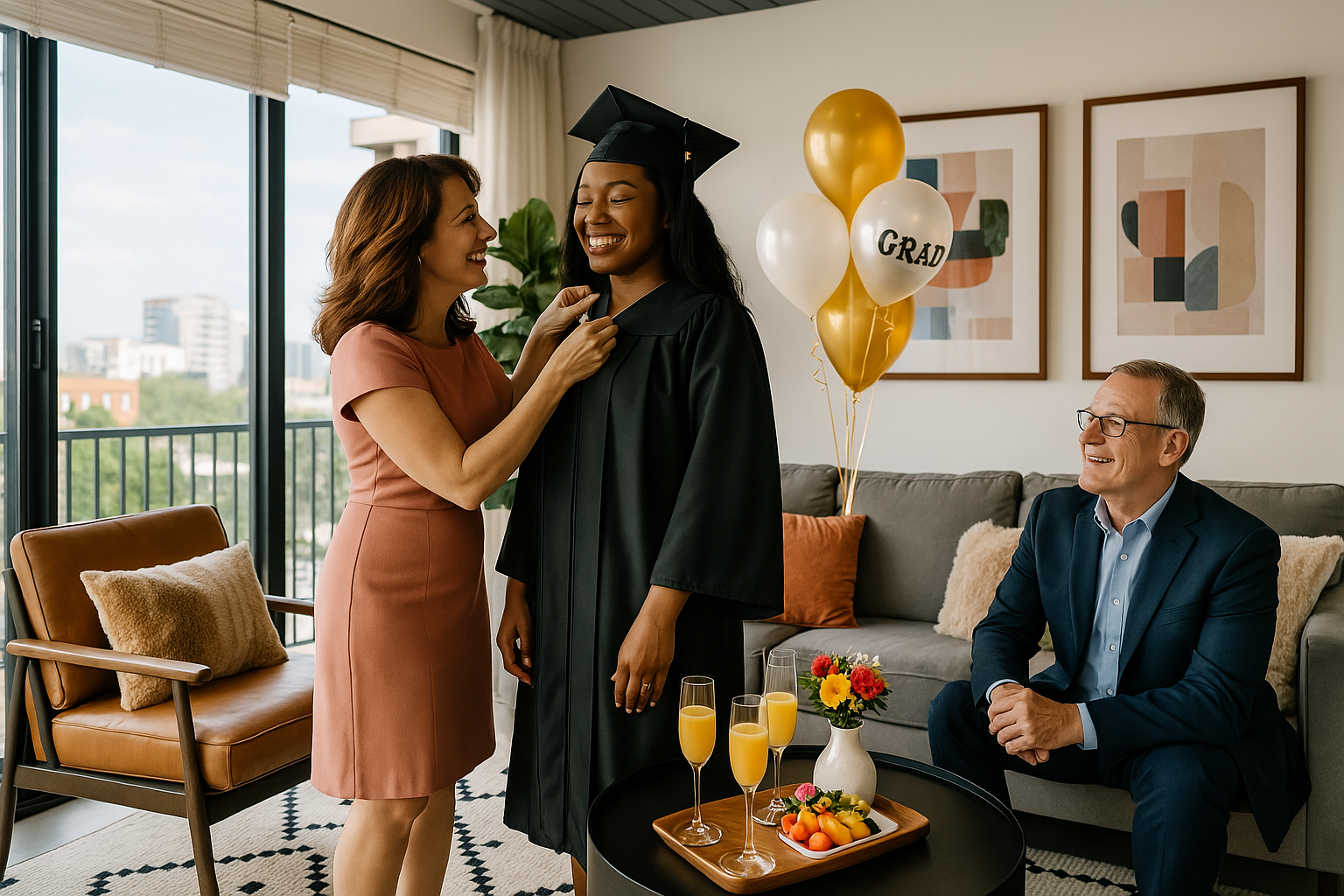 Graduation stays with Lodgeur