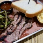 brisket plate at The Pit Room in Montrose