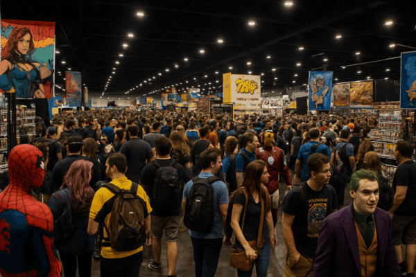 Houston Comic Con crowds