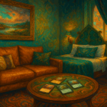Magical rendering of a Lodgeur Upper Kirby furnished apartment